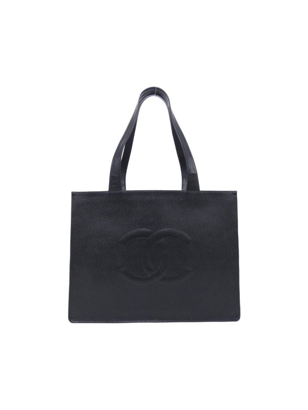 Chanel Vintage Bag Handbag Black